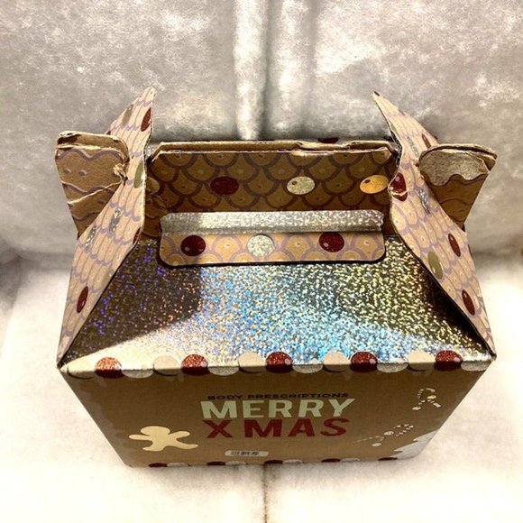 Bath Fizzers, Bath Powder, Bath Scrub Christmas Holiday Gift Set MERRY XMAS ~NEW - Picture 5 of 6